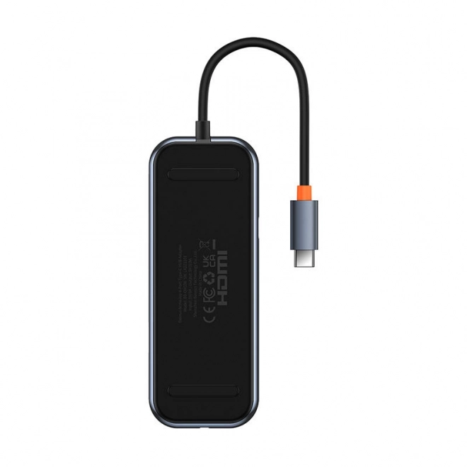 Baseus Hub USB-C na 4x USB 3.0 ciemnoszary
