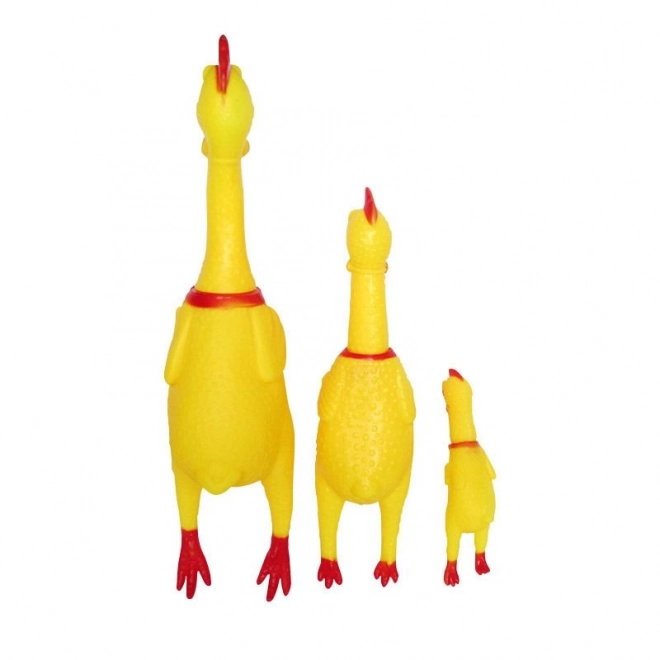 Zabawka piszcząca dla psów - kurczak, 16 cm