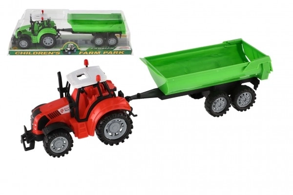 Traktor z przyczepą dla dzieci