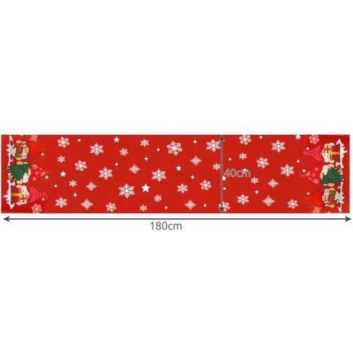 Bieżnik Świąteczny 180x40cm Ruhhy 22482
