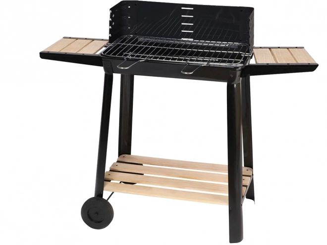 Duży ogrodowy grill na węgiel drzewny