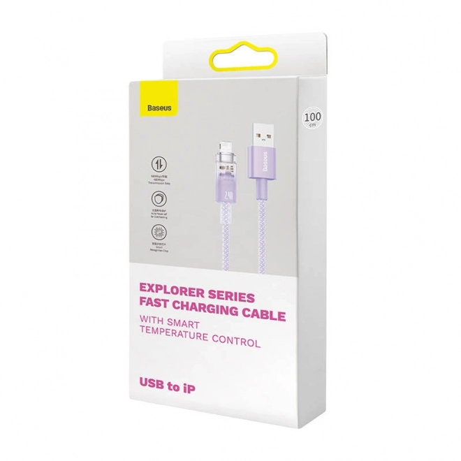Kabel szybkiego ładowania USB-A na Lightning Baseus Explorer Series 1m