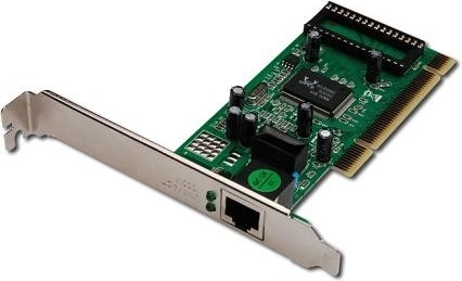 Kablowa karta sieciowa PCI Gigabit 10/100/1000 Mbps, Low Profile