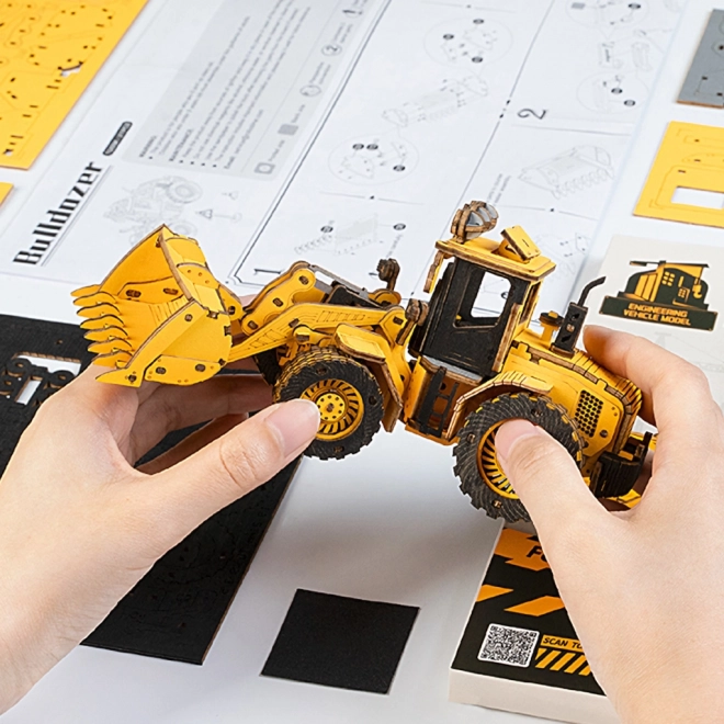 RoboTime drewniane puzzle 3D - Ładowarka