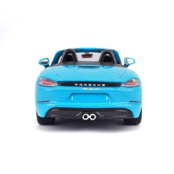 Bburago 1:24 Porsche 718 Boxster Niebieski