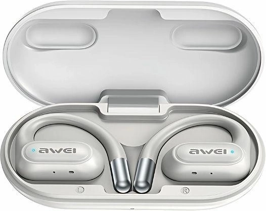 Bezprzewodowe słuchawki Bluetooth 5.4 w kolorze białym