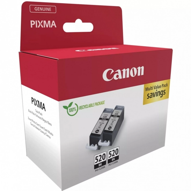 czarny tusz pigmentowy PGI-520 dwupak