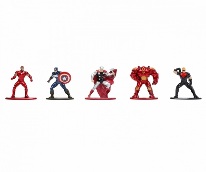 Metalowe Nano figurki kolekcjonerskie od Marvel 20 szt.