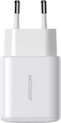 Joyroom podwójna ładowarka USB-C 20W biała
