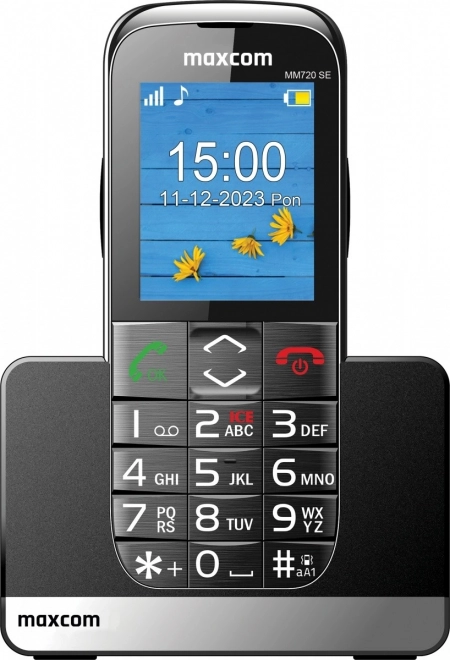 Telefon komórkowy Maxcom z prostą obsługą i funkcją SOS