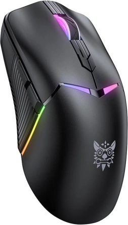Mysz gamingowa Onikuma z RGB, 3 tryby łączenia i 12 000 DPI (czarna)