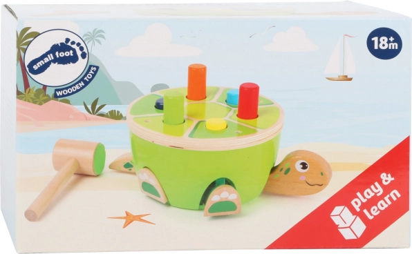 Sprytny efekt pop-up i ruchomy żółw
