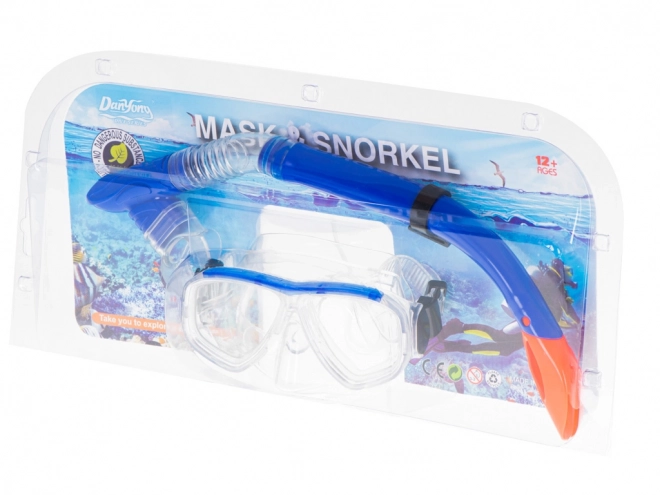 Maska do nurkowania do snorkelingu + zestaw fajek