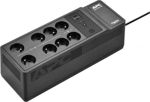 Zasilacz awaryjny APC Back-UPS 1050VA, 8 gniazd typu E, USB A+C