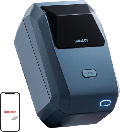 Przenośna drukarka etykiet Niimbot K3 – Niebieska