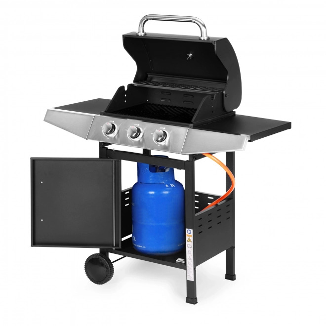 Gazowy grill ogrodowy z 3 palnikami
