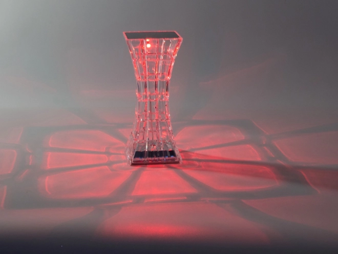 Kryształowa nocna lampa z RGB LED i pilotem
