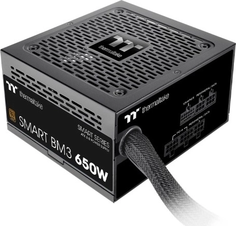 Thermaltake Smart BM3 650W modułowy zasilacz 80+ Bronze ATX 3.0 (Gen5) z wentylatorem 140 mm