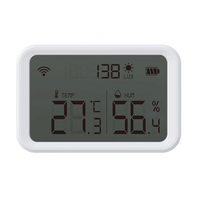 Czujnik temperatury i wilgotności z wyświetlaczem i połączeniem Wi-Fi