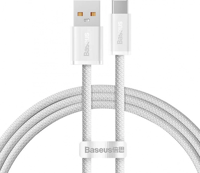 Kabel USB na USB-C 100W Baseus Dynamic Series 1m biały