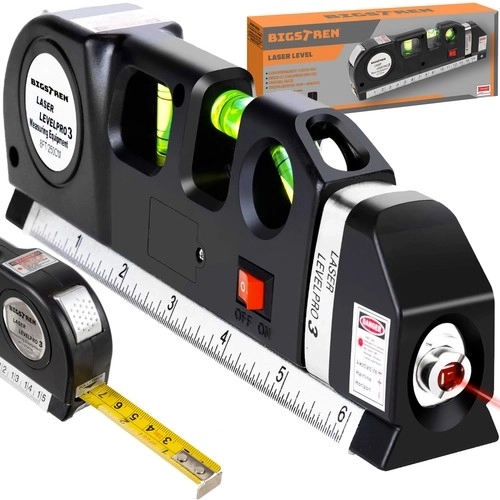 Laserowa poziomica z miarą 250 cm Bigstren 21747