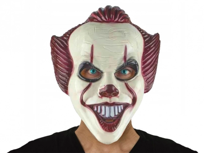 Halloweenowa maska klauna Pennywise