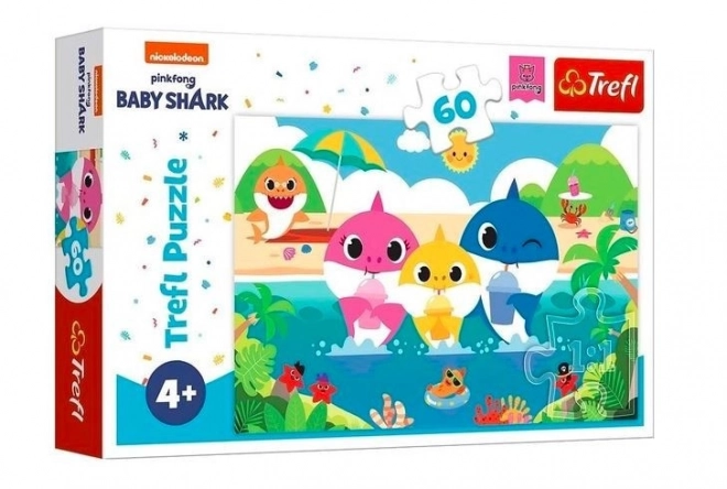 Puzzle - Baby Shark 60 kawałków