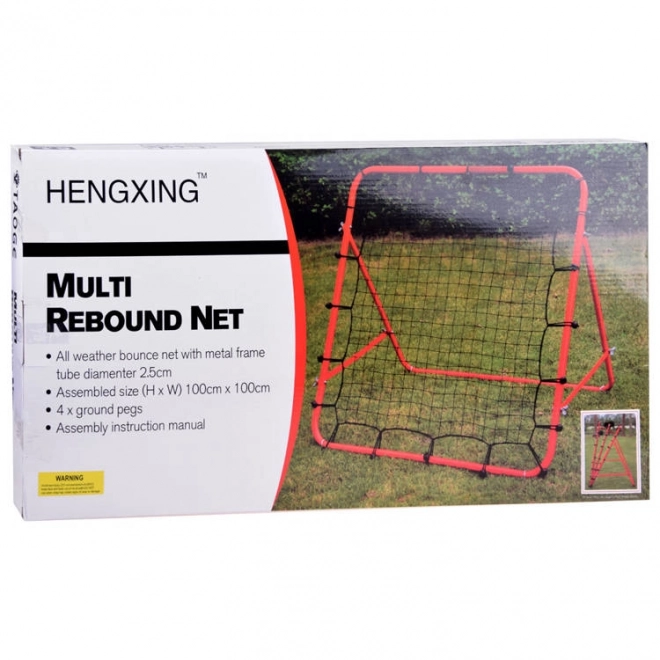 Rama treningowa Rebounder do piłki nożnej 100x100cm