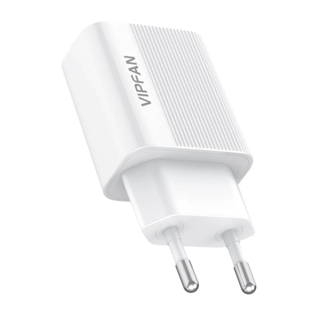 Ładowarka USB Vipfan USB 2,4A biała