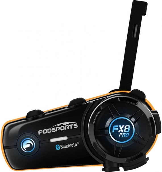 Interkom do motocykli Fodsports FX8 Pro czarny