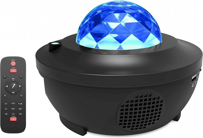 Imponujące efekty RGB i laserowe gwiazdy