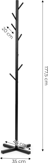 7 haczyków do zawieszania odzieży