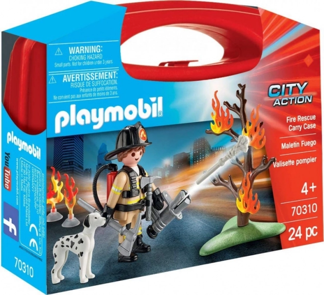 Playmobil pudełko Strażaków