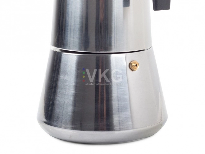 Włoski czajnik moka 12 filiżanek 600 ml stal nierdzewna
