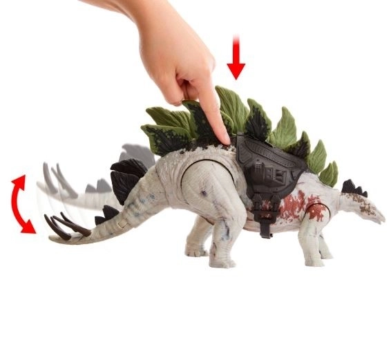 Jurajski Świat Ogromny Atakujący Dinozaur - Stegozaur HLP24