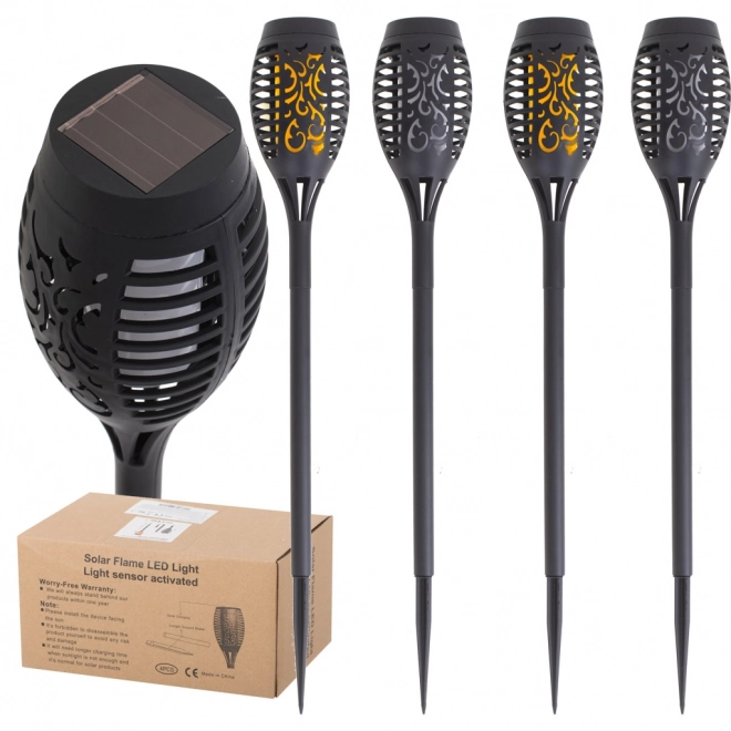 Solarne ogrodowe pochodnie 12 LED