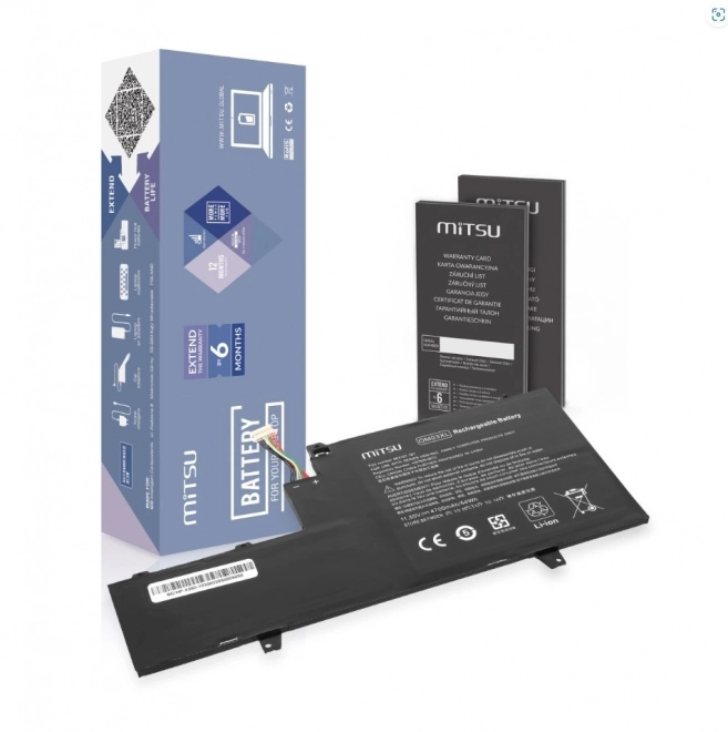 Bateria do HP OM03XL X360 1030 G2 EliteBook