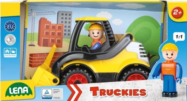 Auto Truckies ładowarka plastikowa 20cm z figurką w pudełku 24m+