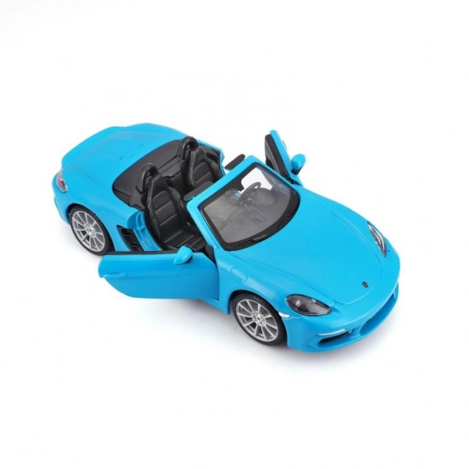 Bburago 1:24 Porsche 718 Boxster Niebieski