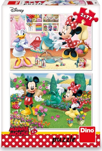 Puzzle DISNEY Minnie Mouse – 2×77 elementów