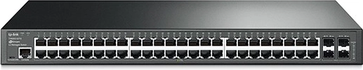 JetStream zarządzalny przełącznik 48× gigabit + 4× SFP