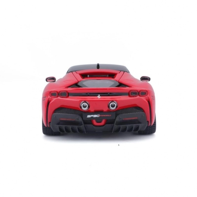 Bburago 1:24 Ferrari Top SF90 Stradale Czerwony