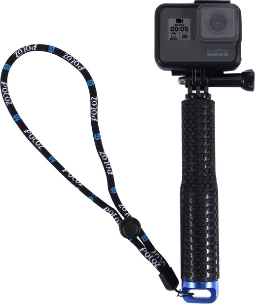 Selfie stick PULUZ wysuwany do kamer sportowych, czarny (DJI, GoPro, Insta360)