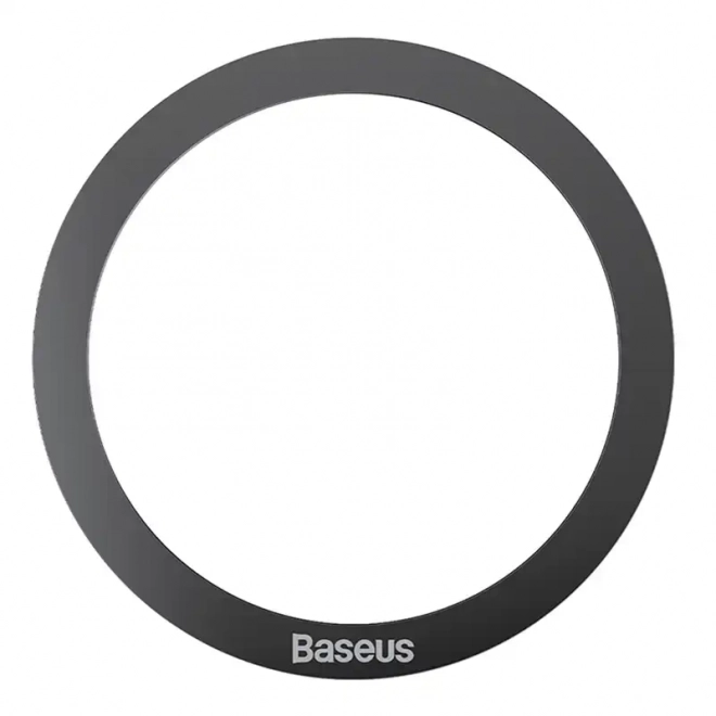 Baseus Halo Magnetyczny pierścień do telefonu, MagSafe (czarny)