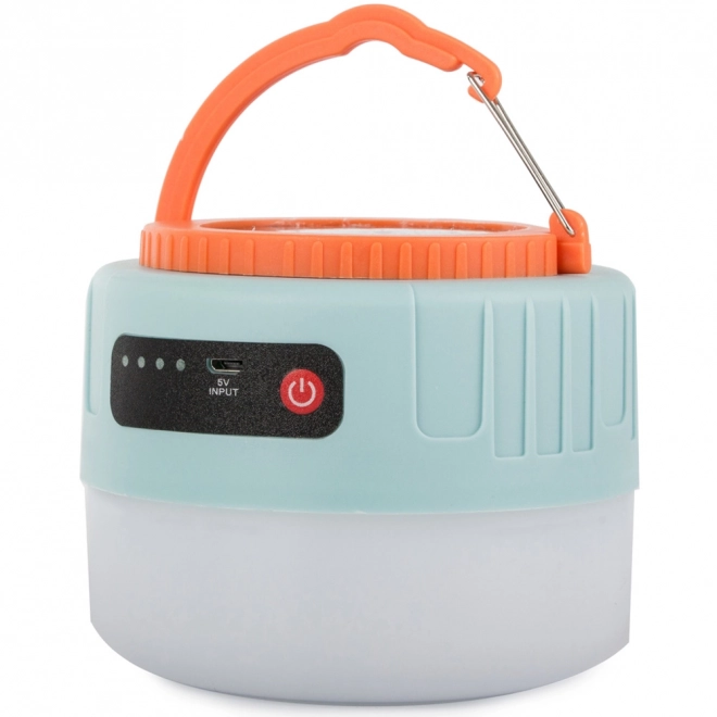 Solarny kempingowy lampion USB LED