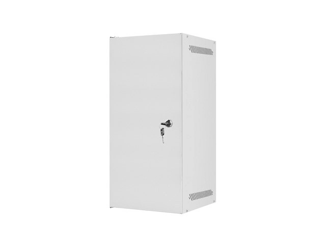 Szara szafka ścienna LANBERG 10U 280x310