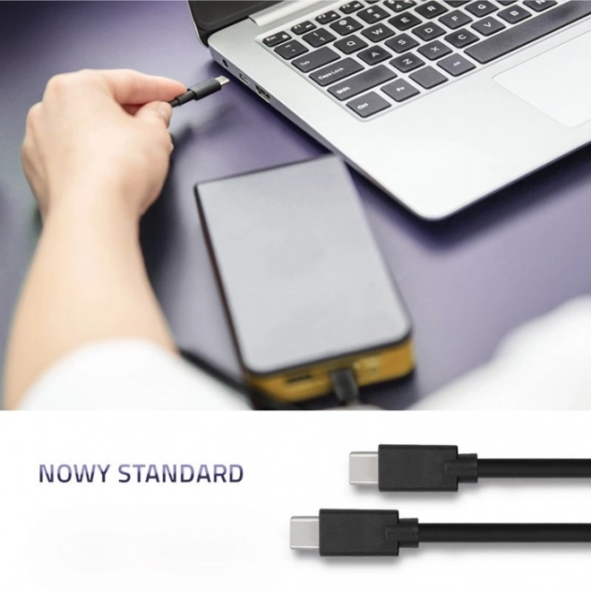 Kabel USB-C do szybkiego ładowania i transferu danych