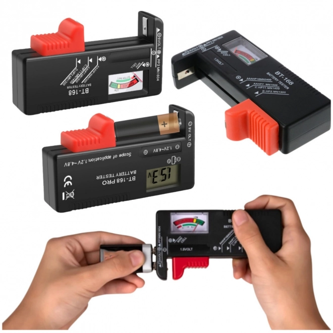 Uniwersalny cyfrowy tester baterii