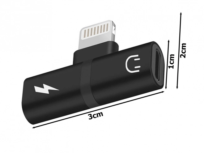Adapter Lightning dla iPad i iPhone 2 w 1