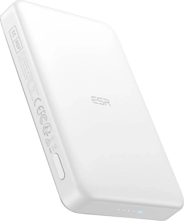 Magnetyczny powerbank ESR Qi2 MagSlim 10000 mAh – biały
